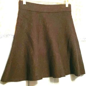 CLUB MONACO GREY MINI SKATER SWEATER SKIRT SZ S/P